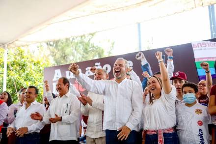 MORENA Celebra un año de Poder en Michoacán con Alfredo Ramirez Bedolla como Gobernador Constitucional 